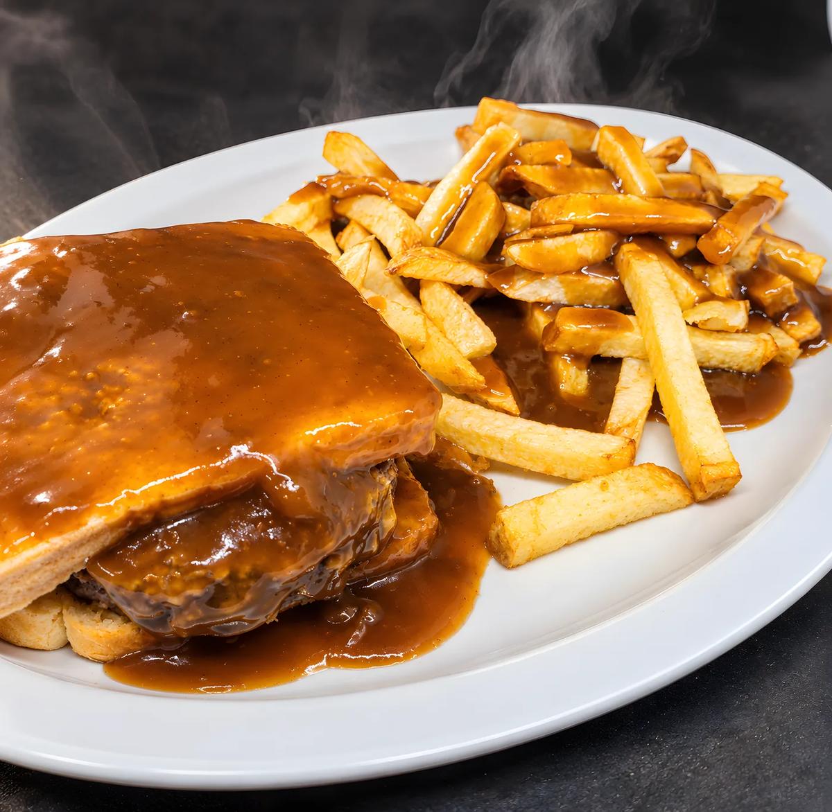 Hot Meatloaf Sandwich